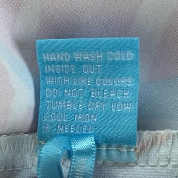 🔥 J. McLaughlin Sand Pearl White Pink Blue Sleeveless Sheath Midi Dress - Picture 10 of 11